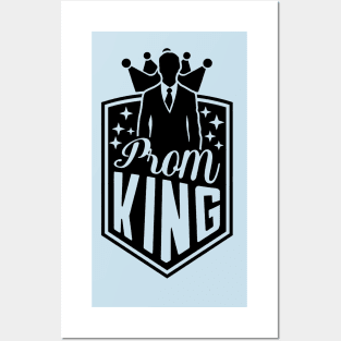 Prom King High school graduation Shirt Posters and Art